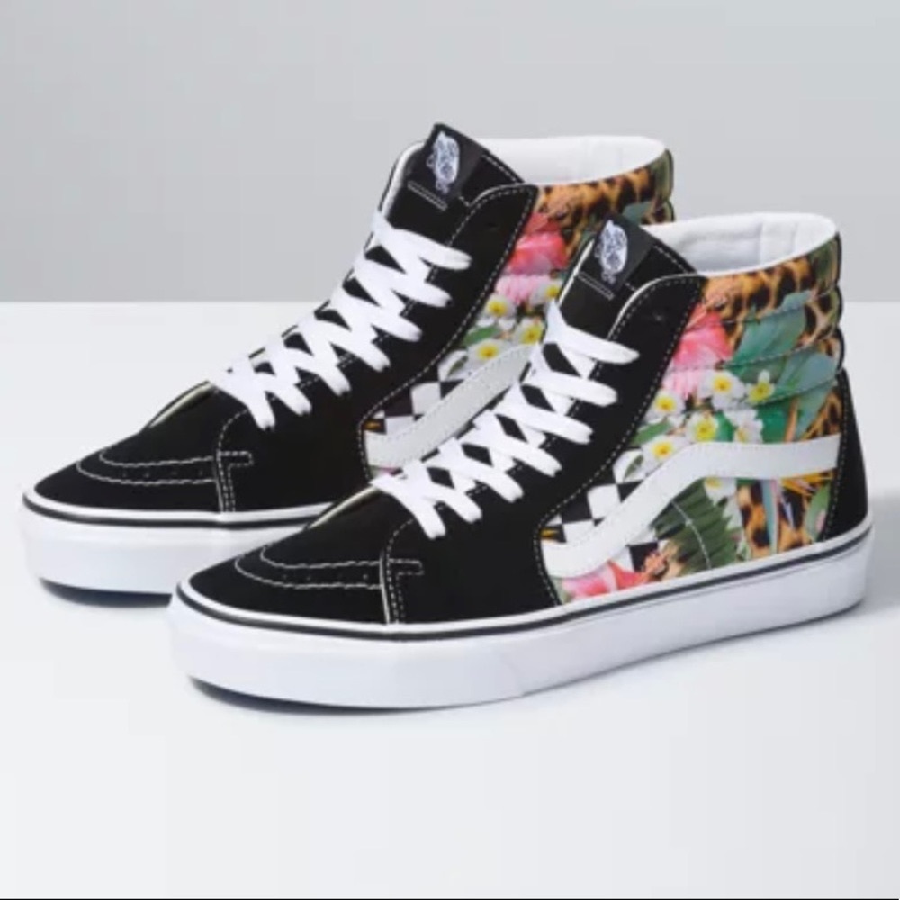 Vans SK8-HI - Tropical Floral/ Leopard